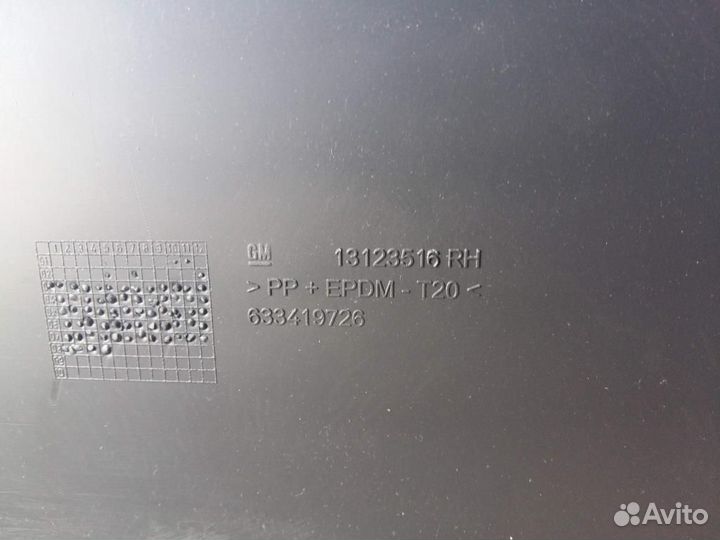 Обшивка двери передней правой Opel Meriva A 2003