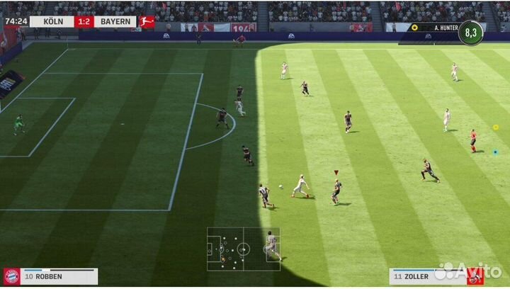 FIFA 18 диск с игрой для PS4