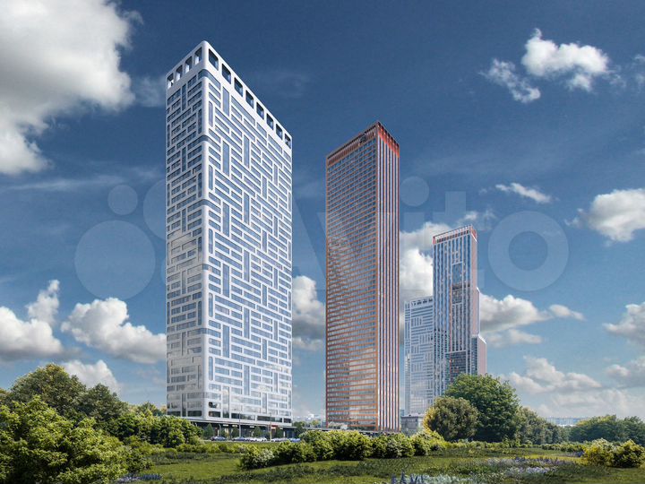 2-к. квартира, 44,7 м², 10/57 эт.