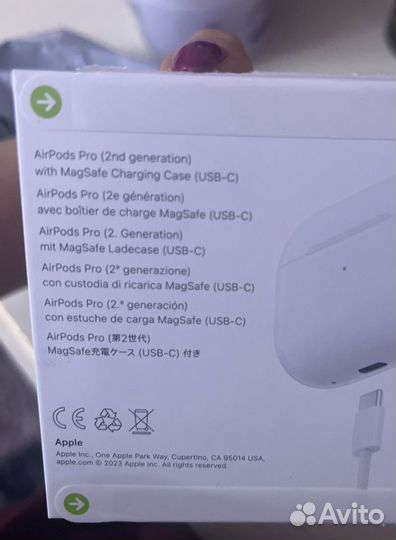 Наушники apple airpods pro 2 orginal