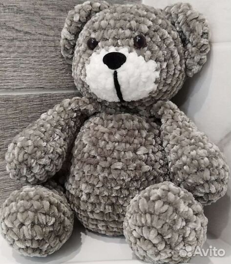 Плюшевый медведь ручной работы