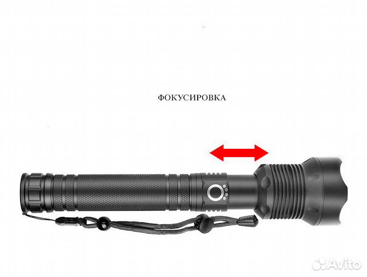 Мощный фонарь XHP70