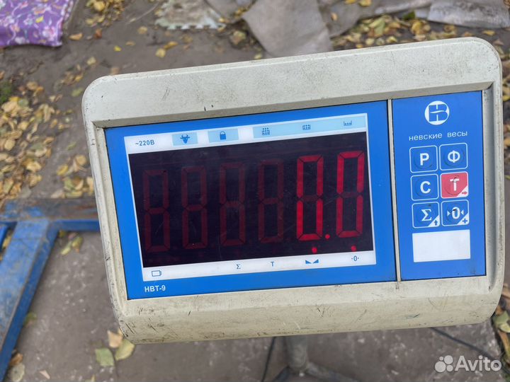 Весы палетные