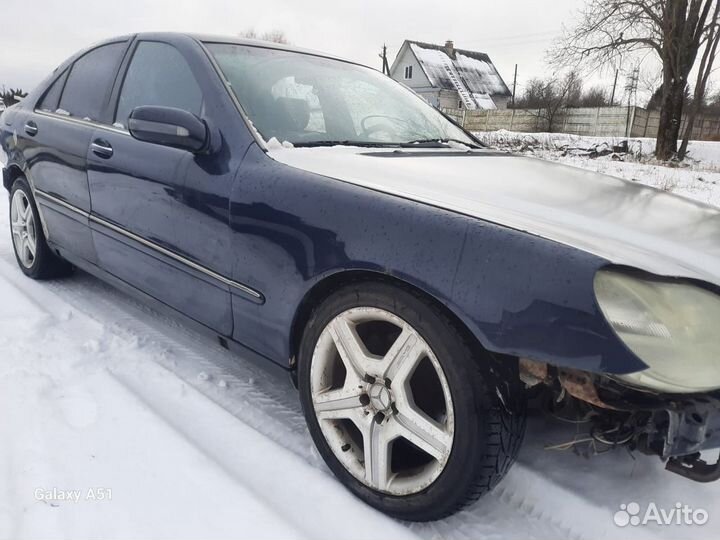 Mercedes-Benz S-класс 3.2 AT, 1999, битый, 333 333 км