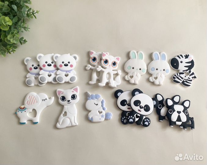 Силиконовый прорезыватель грызунки