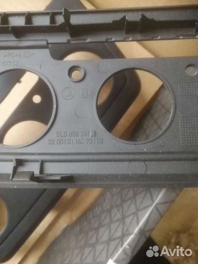 Рамка под магнитолу для skoda yeti