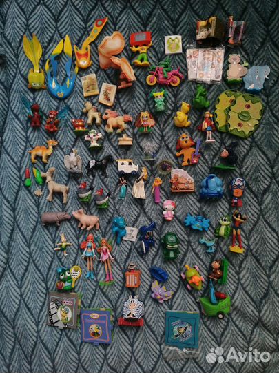 Игрушки киндер растишка барни ландринъ