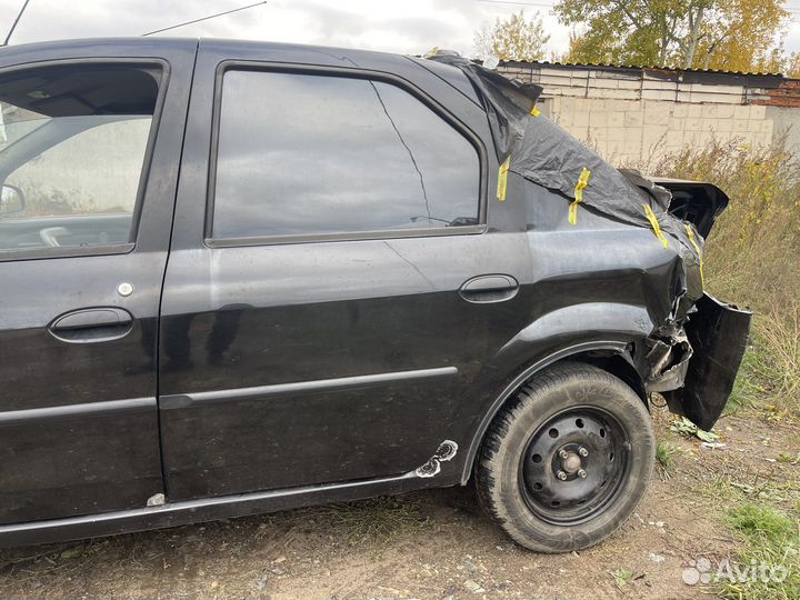 Рено логан дверь задняя левая