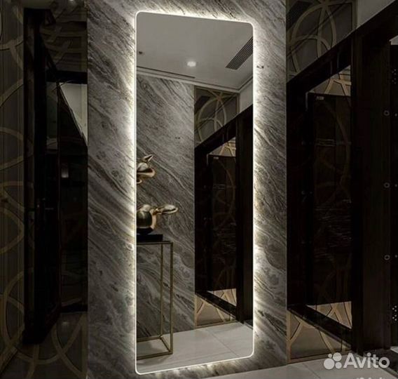 Зеркало с led подсветкой 170х70