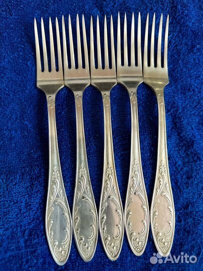 Мельхиоровые столовые приборы