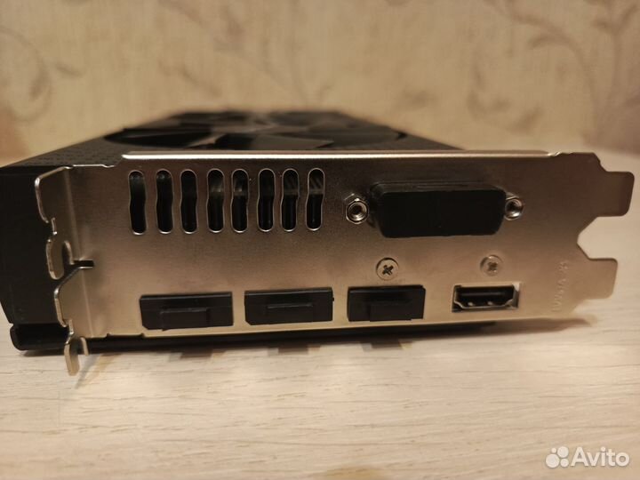 Видеокарта rx580 8gb 2048sp на запчасти