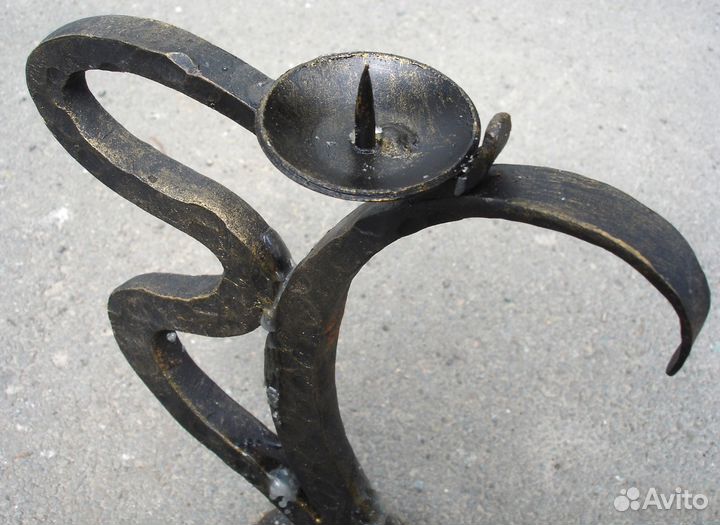 Канделябр кованый, 32 см