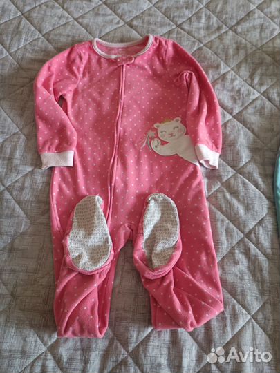 Флисовые пижамы Carters