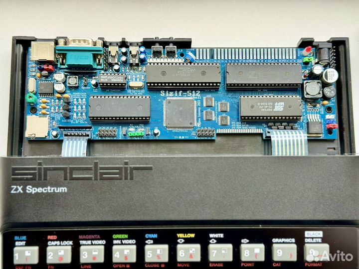ZX Spectrum 128k (Sizif-512 Rev.E1)