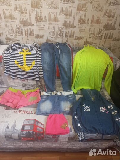 Большой пакет вещей на девушку 44 размер