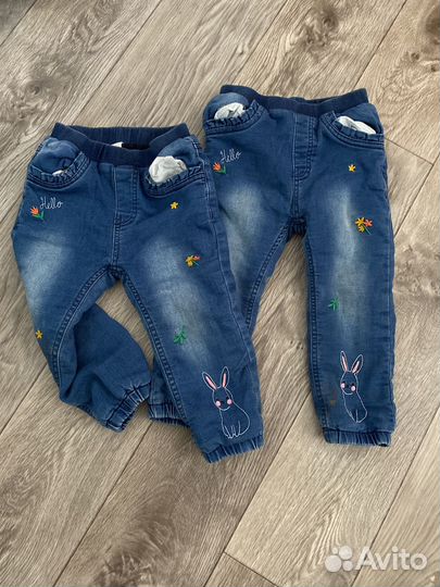 Штаны детские теплые