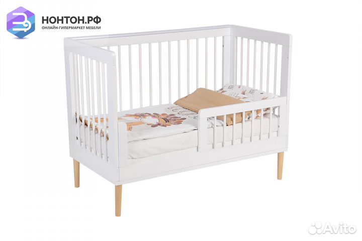 Кроватка детская Polini kids Simple 360 белая