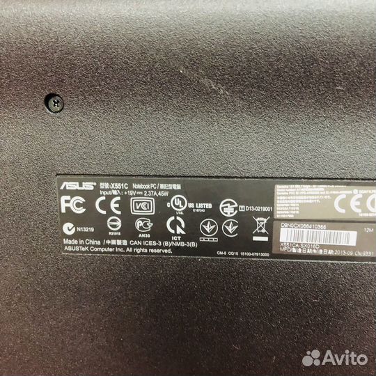 Ноутбук Asus x551c (39585)