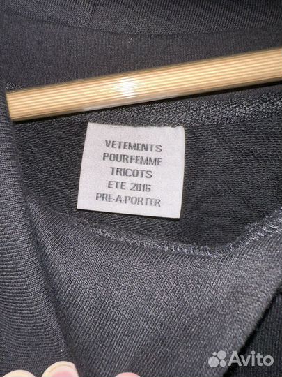 Худи Vetements Champion