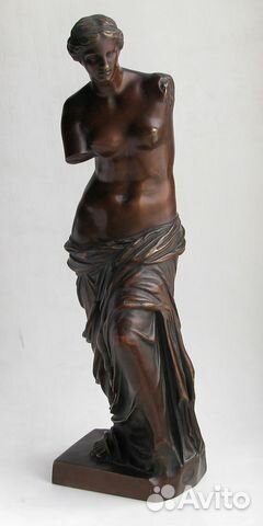 Статуэтка Венера Милосская, бронза, патинирование