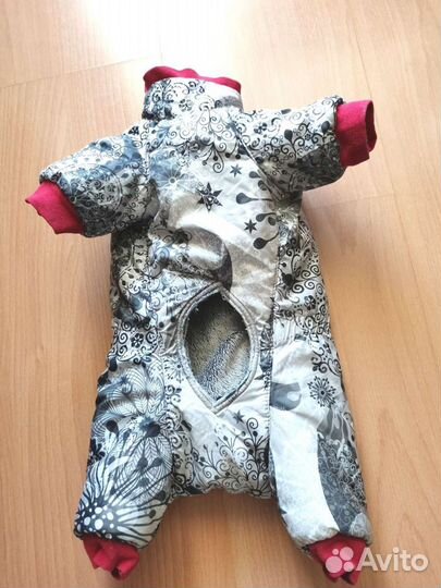 Комбинизон зимний для мелких пород собак размер S