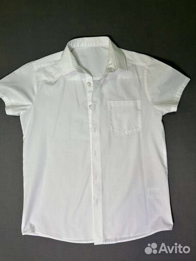 Школьные белые рубашки 140-152 Германия