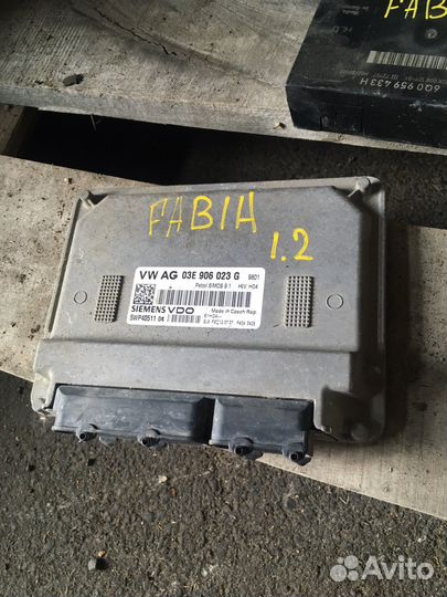 Эбу Skoda Fabia 1.2 03E906023G