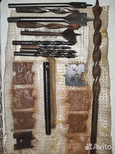 Сверла по дереву СССР одним лотом