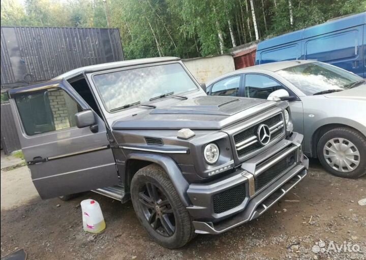 Сплиттер переднего бампера Mercedes G Class W463