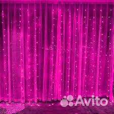 Гирлянда штора