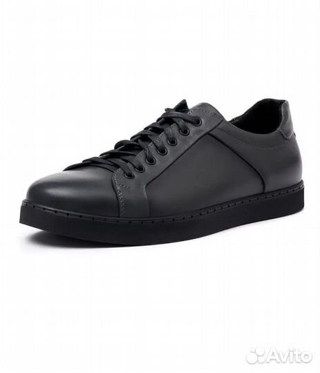 Новые мужские полуботинки кеды из кожи 42 размера