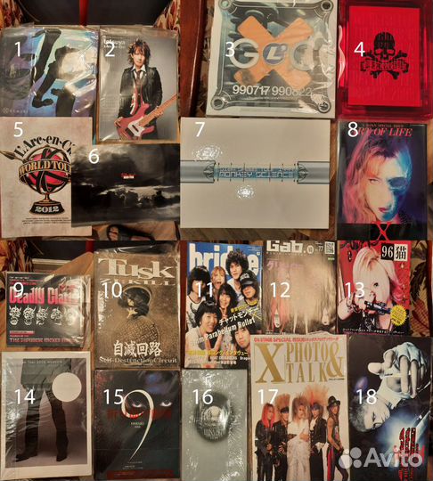 Журналы памфлеты фотобуки jrock j-rock visual kei