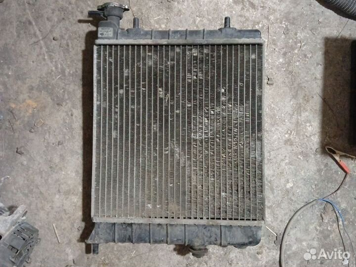 Радиатор охлаждения хендай гетц