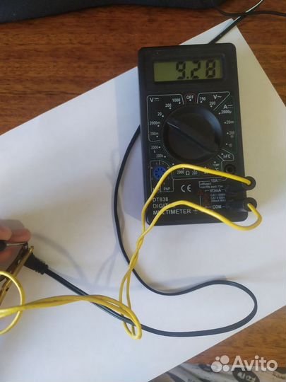 Зарядное устройство 5V 9.28V 250 mA