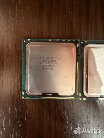 Процессоры Intel Xeon E5645