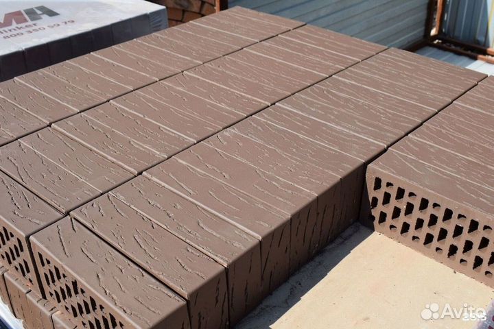 Кирпич облицовочный Шоколад Антик