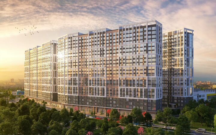 Квартира-студия, 34,5 м², 6/24 эт.