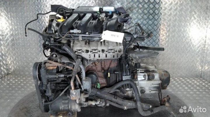 Двигатель F4P 760 Renault Laguna 1 (98-01) 1.8