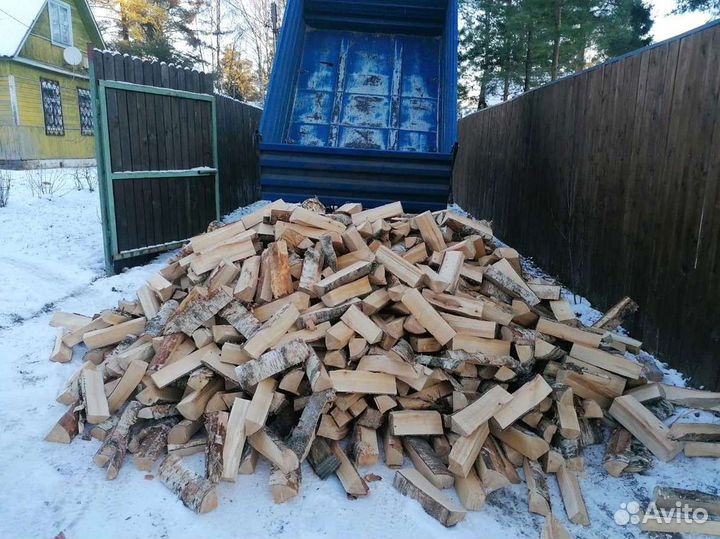 Дрова колотые березовые