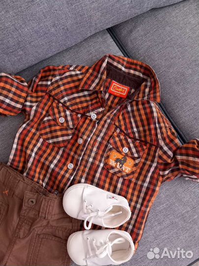 Рубашка для мальчика 74