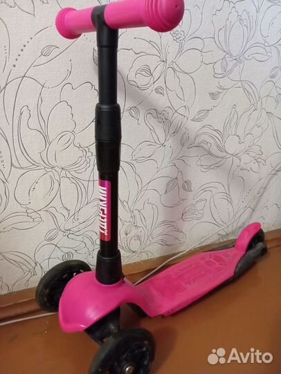 Самокат детский трехколесный бу