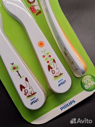 Детский набор столовых приборов Avent