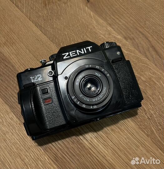 Плёночный фотоаппарат zenit 122+industar 50-2