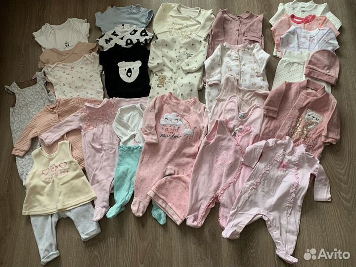 Одежда для новорожденных девочек 0 - 24 месяца - купить в Украине