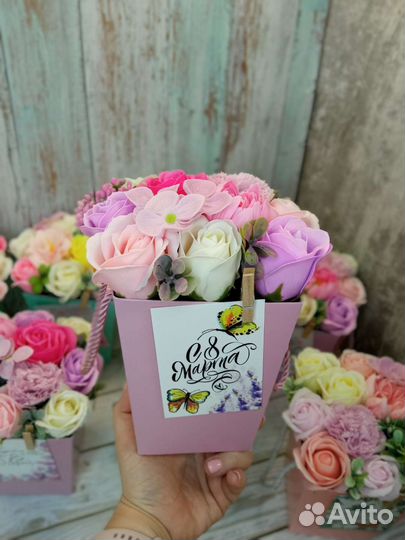 Цветы из мыла на выпускной