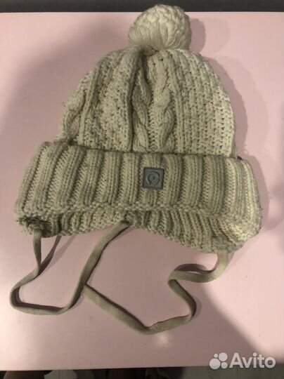 Шапка зимняя для девочки 50 52 crockid