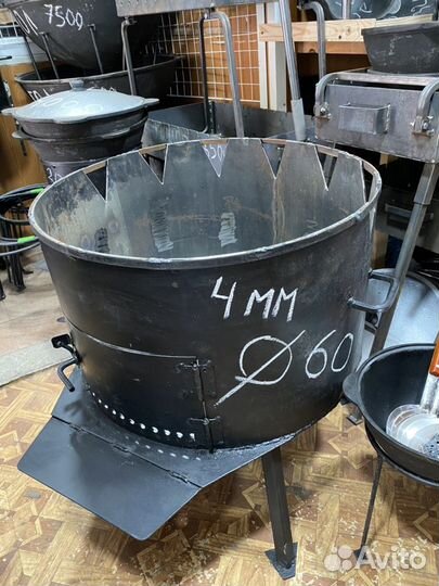 Печь для больших казанов