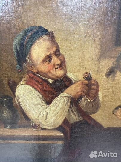 Антикварная картина 