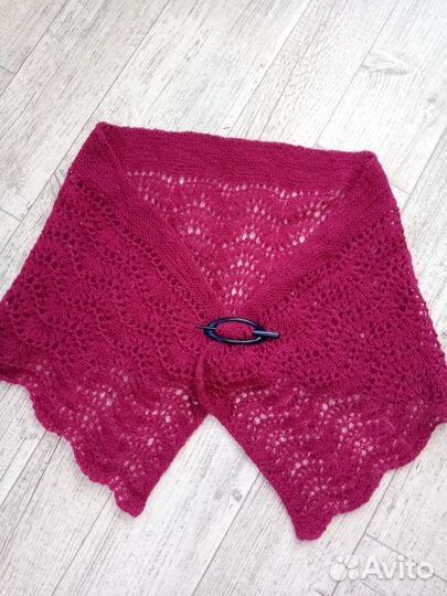 Шаль-накидка махровая