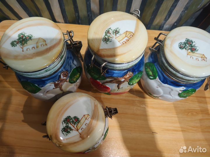 Набор ёмкостей для сыпучих продуктов